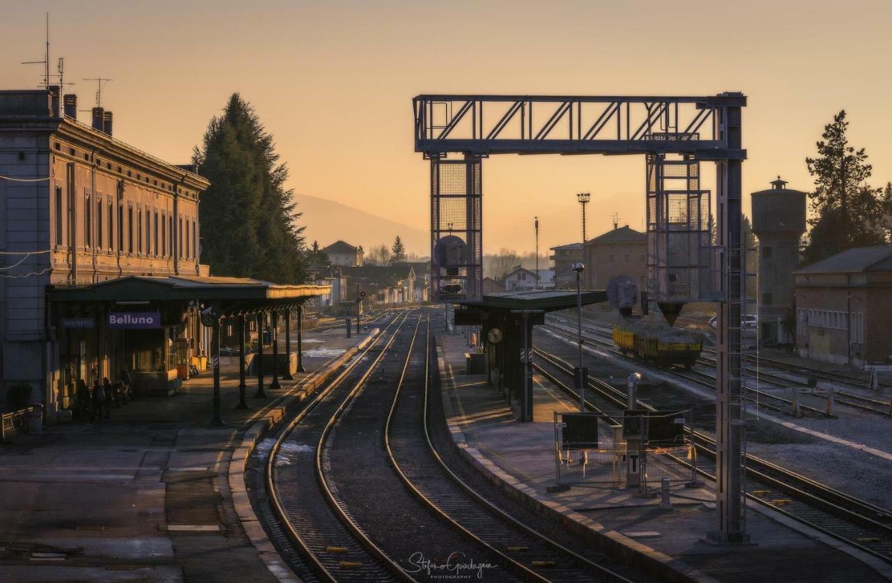 “Oltre Il Confine” Lägenhet Belluno Exteriör bild